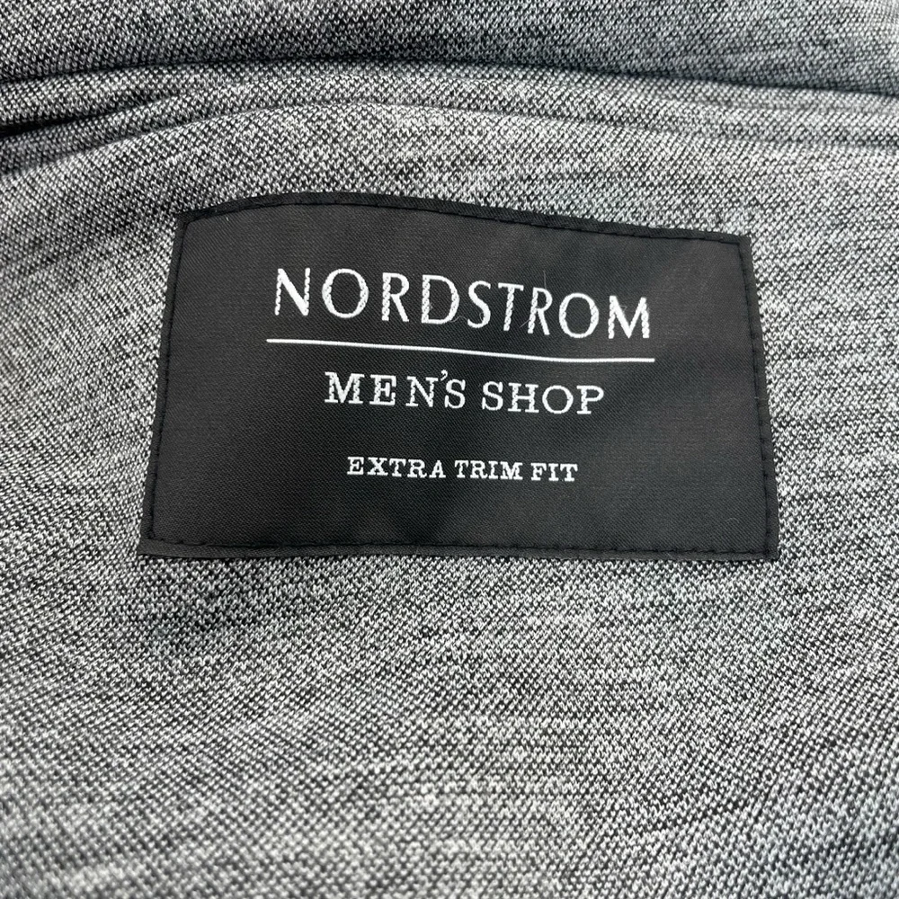 Nordstrom Blazer Extra Trim Fit Large Gray